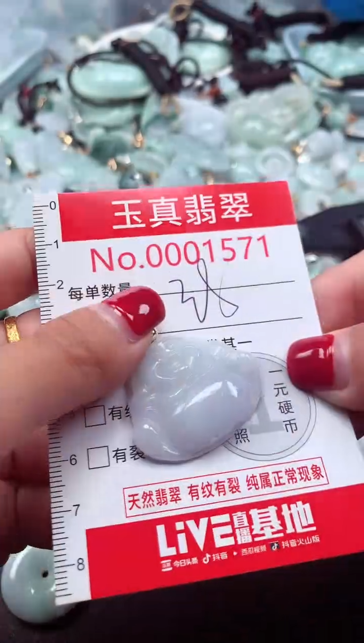 颈饰未镶嵌翡翠1571