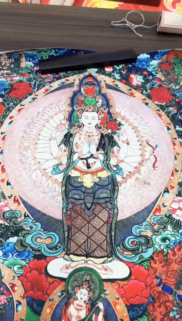 卷轴画卷轴画唐卡16021