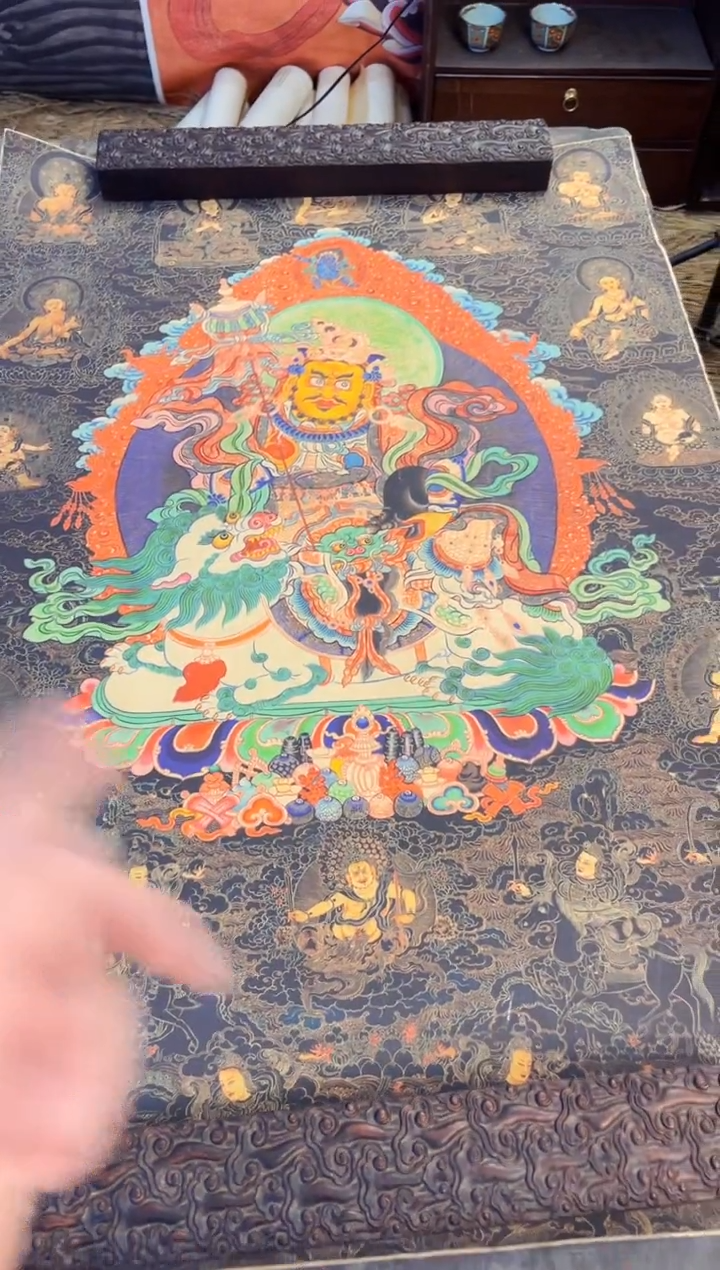 卷轴画刘洋画院老六专属w944