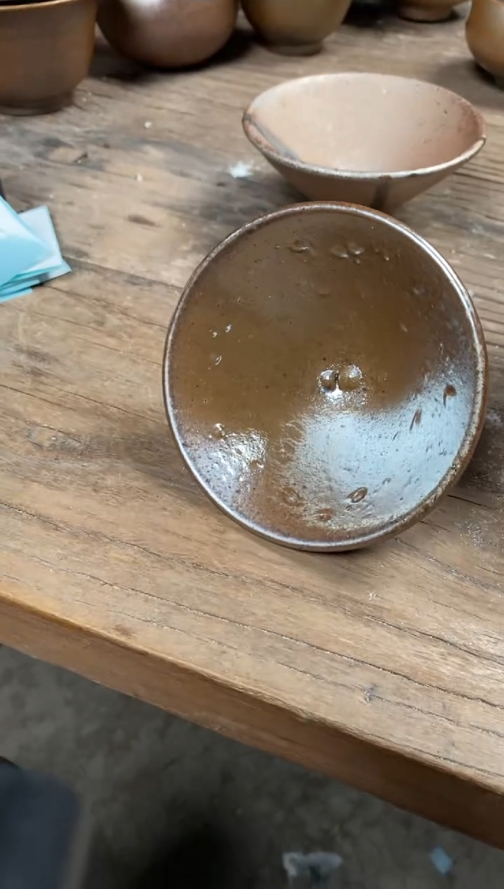 禅寂浪鬼柴烧 杯