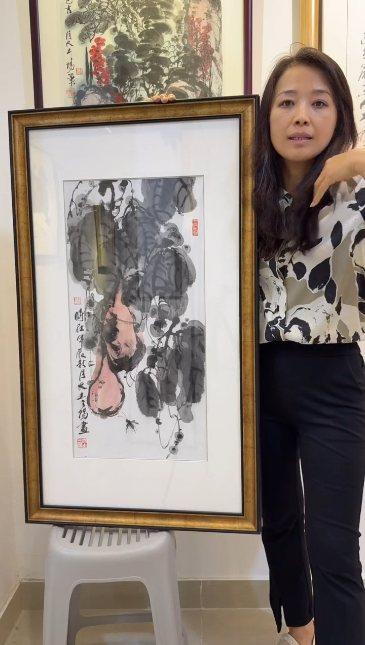 国画炳山艺术--大土三阳老师作品