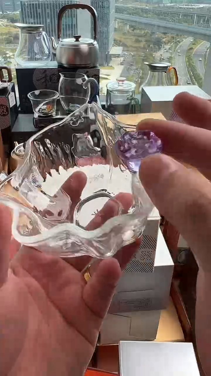 @@禾器晶彩荷吟浅紫色