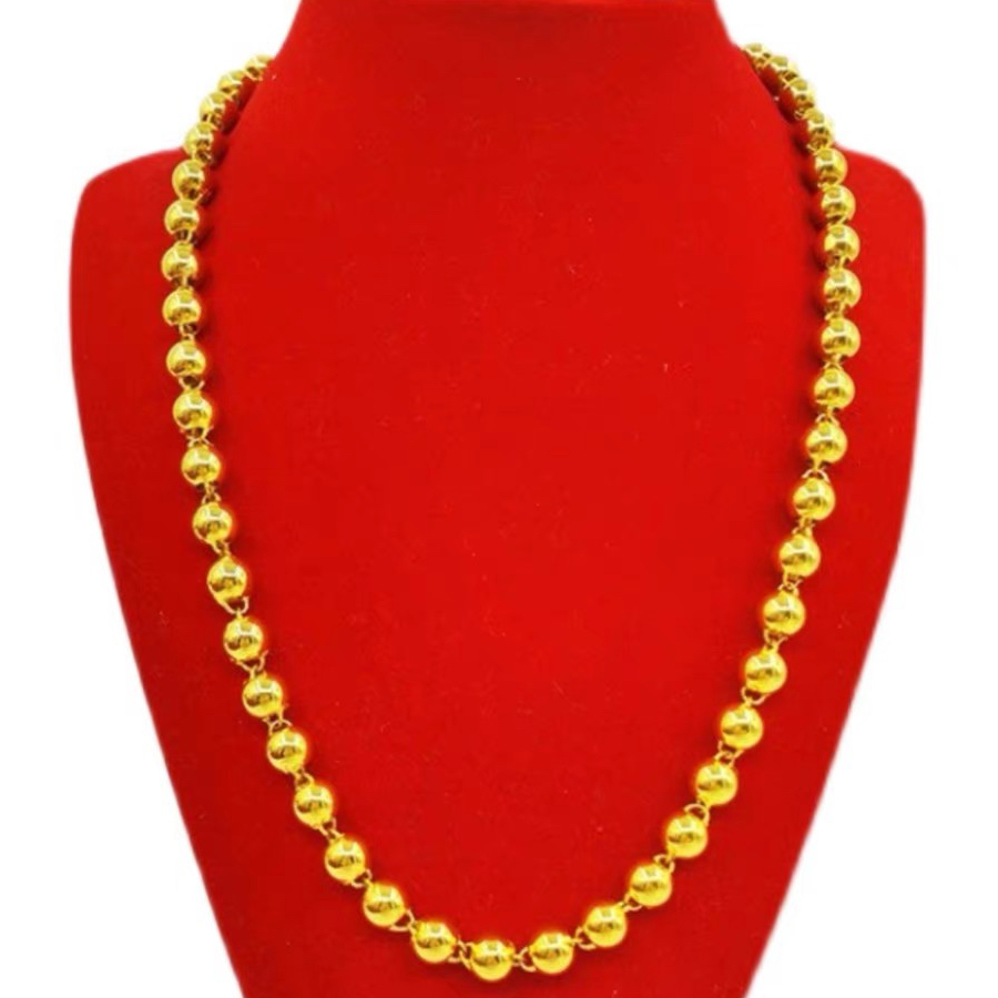 圆珠项链中国风古风高端首饰很精美手纯手工制作精