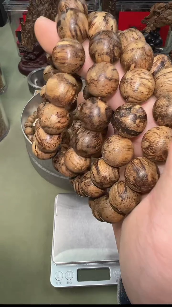 【闪购商品】沉香越南芽庄黑豹都蓬13mm单圈