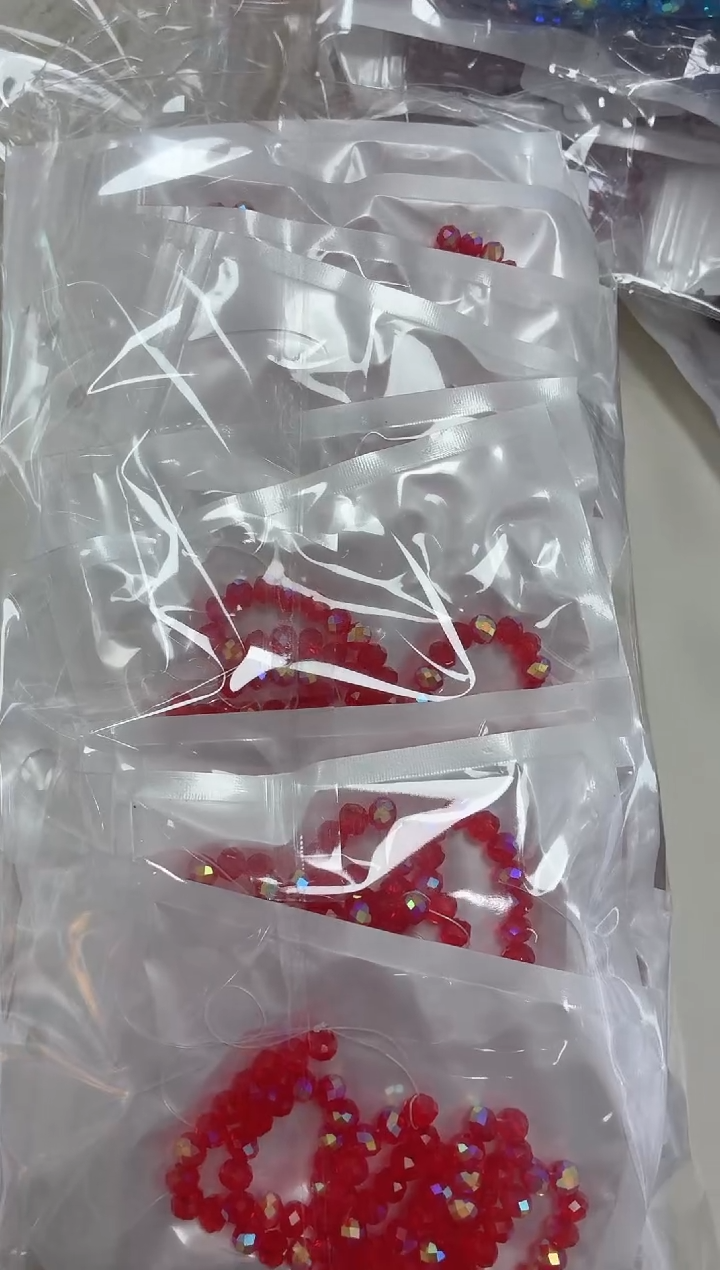 琉璃1430卡6扁5条大红色