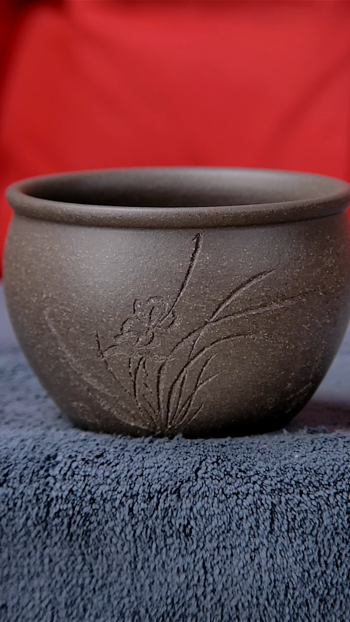 【闪购商品】清水泥茶壶200蟹壳清杯子