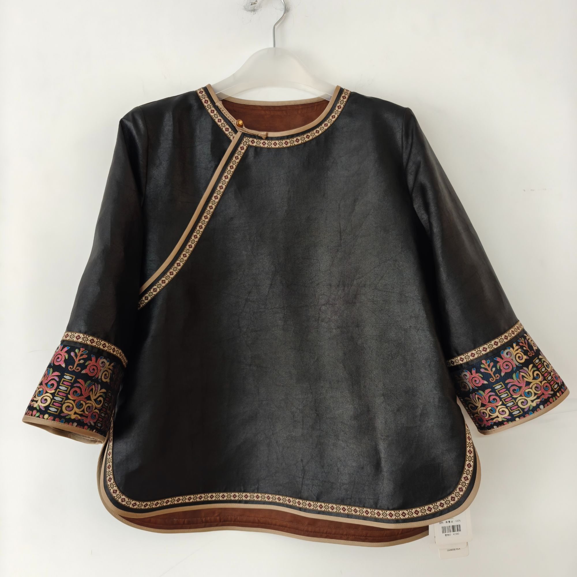 【满满专属】100桑蚕丝国风上衣125