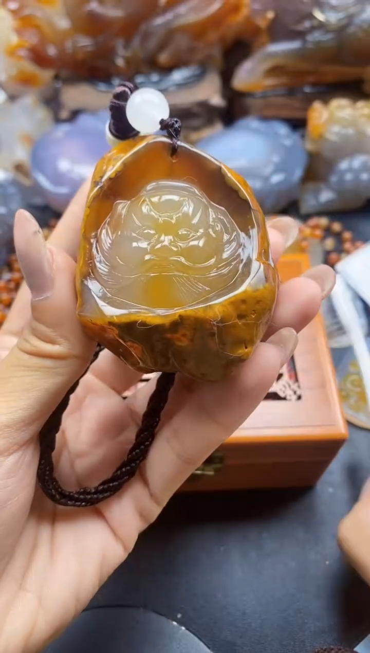 玛瑙/玉髓颈饰未镶嵌ll