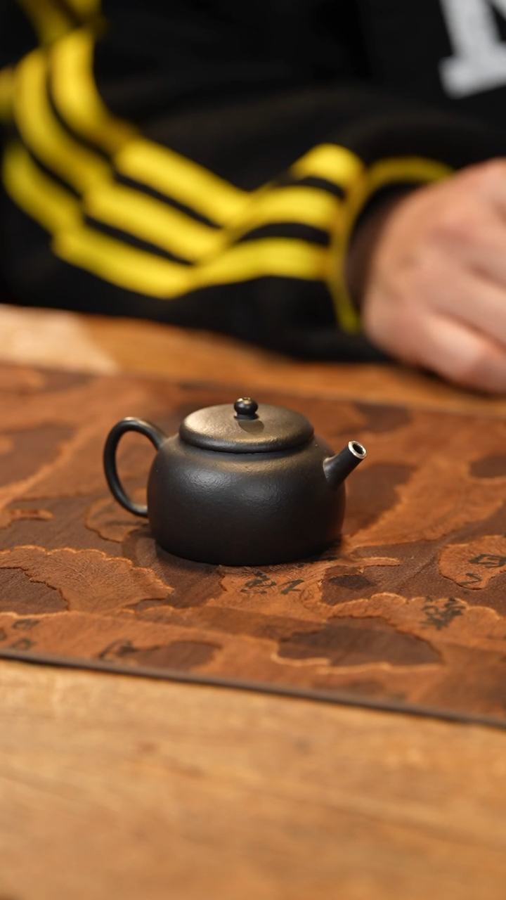 【闪购商品】【有茶器】捂灰包银壶     