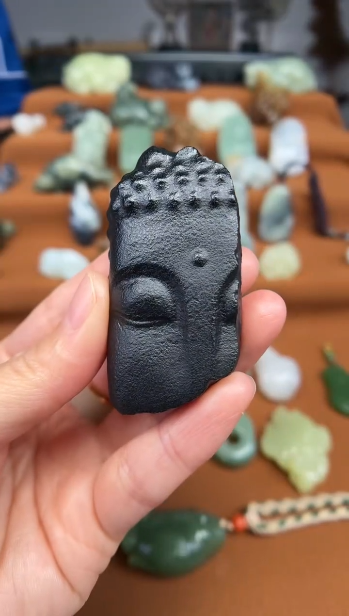 【闪购商品】和田玉颈饰未镶嵌佛首