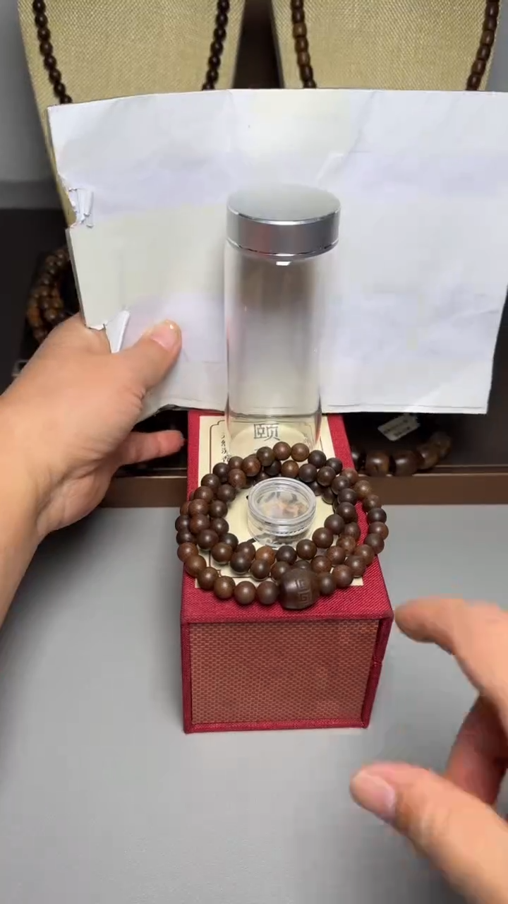 【闪购商品】沉香手串富森红土0.8三圈圆珠