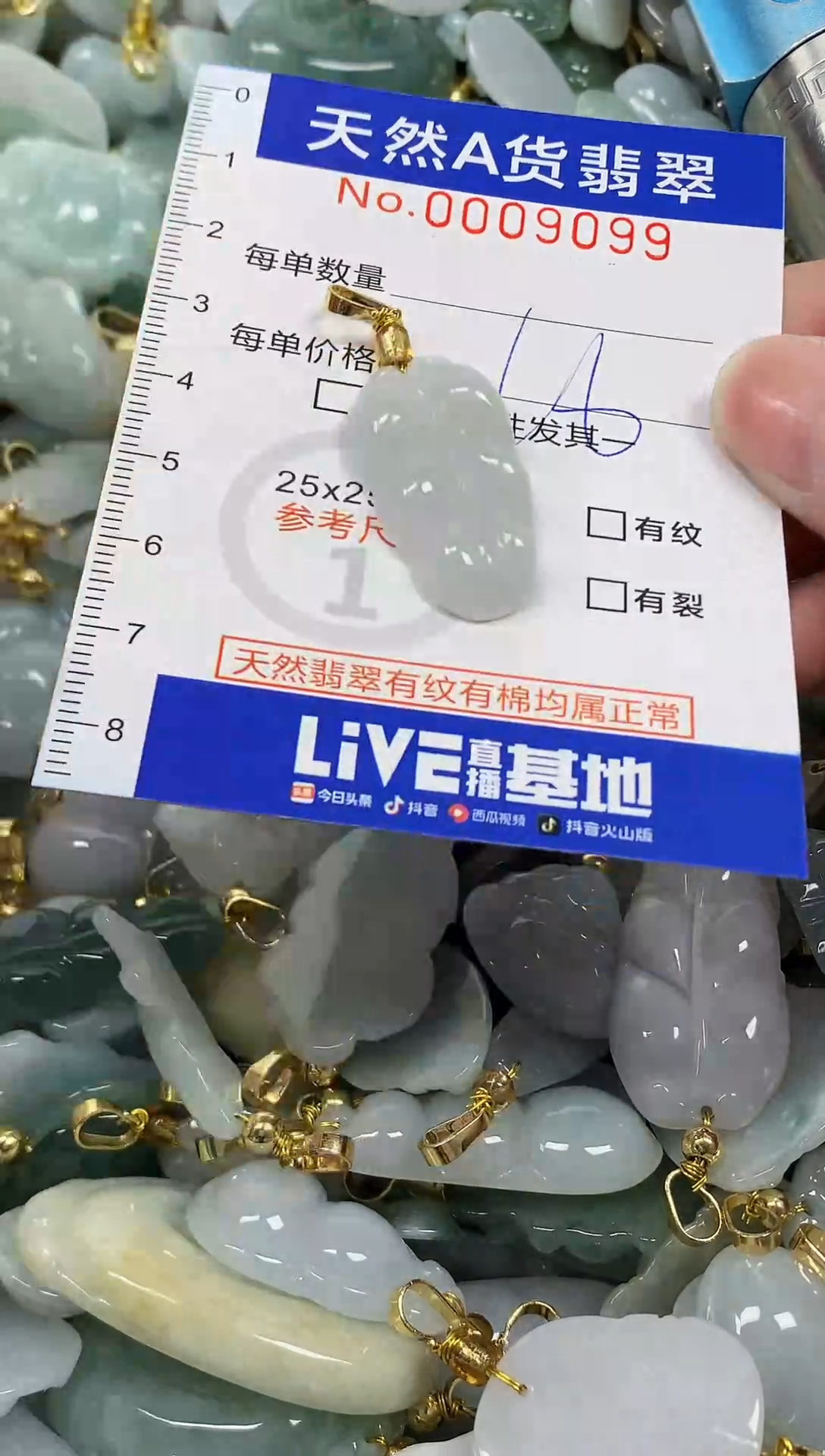 颈饰未镶嵌翡翠纯天然a货翡翠