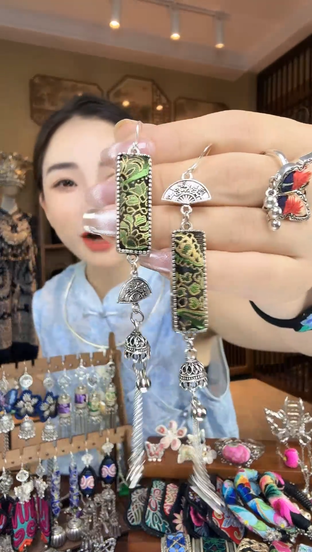 刺绣非遗刺绣民族风饰品