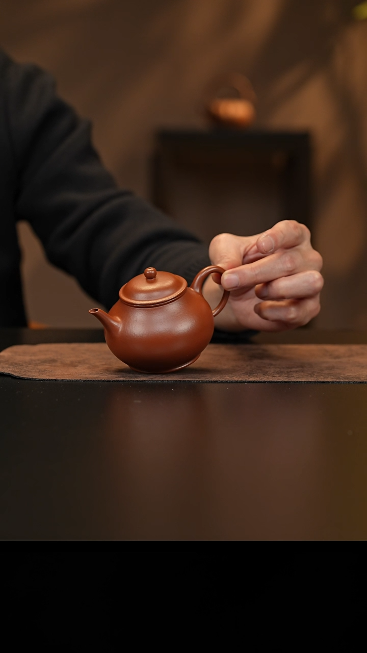 【闪购商品】紫砂茶壶允禾斋wdx 朱泥