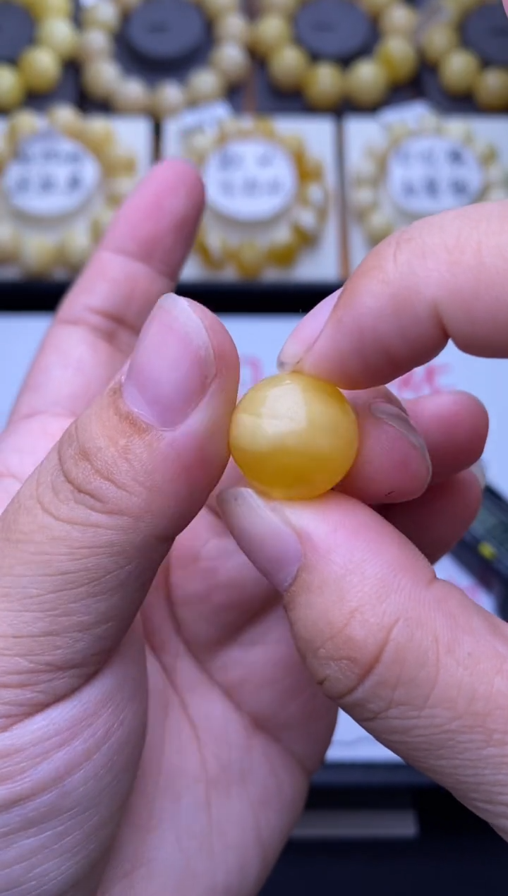 裸石琥珀未镶嵌大小姐珠宝严选6