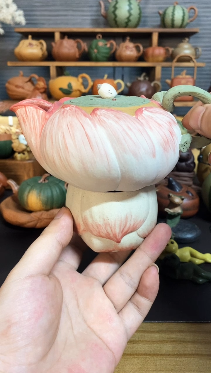 紫砂1A****5紫砂商品荷花套组