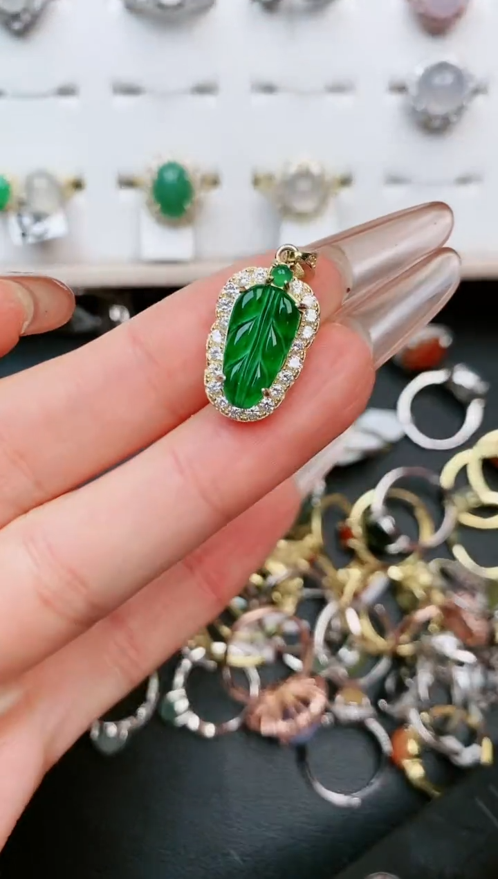 【闪购商品】翡翠戒指银S925镶嵌.....