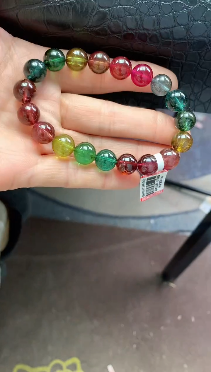 【闪购商品】碧玺手串未镶嵌多样性发一条