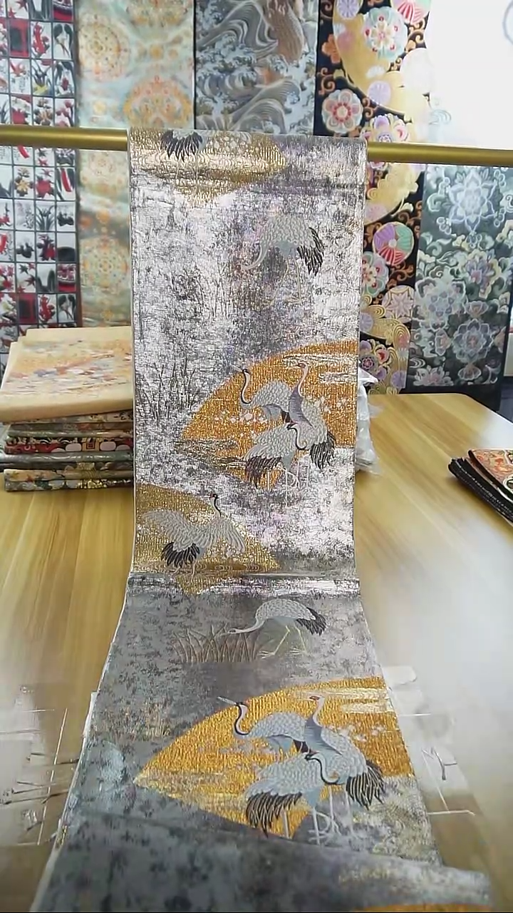 【闪购商品】织绣织锦112六通仙鹤