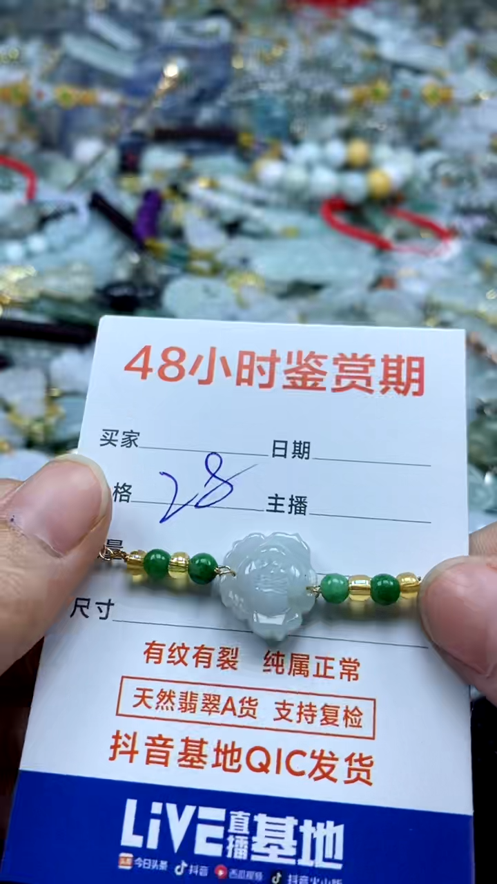 翡翠未镶嵌颈饰翡翠504