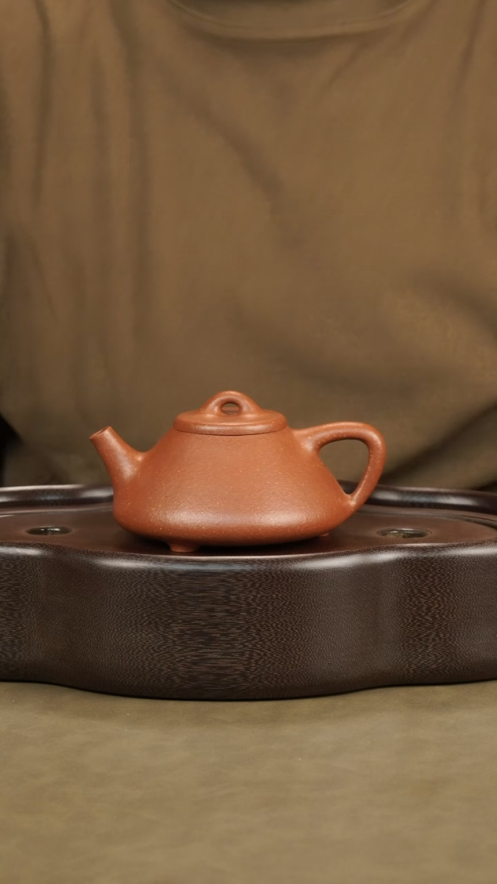 【闪购商品】紫砂茶壶大茗茶器降坡彭年石瓢