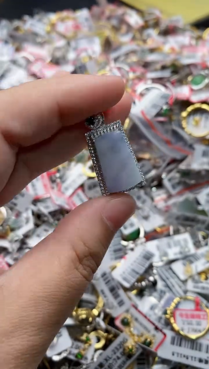 【闪购商品】翡翠戒指银S925镶嵌1111111---5