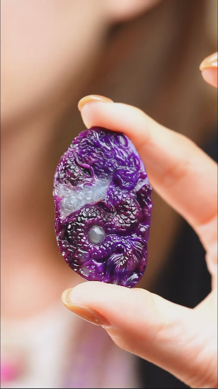 苏纪石（舒俱来）未镶嵌吊坠(不含链)3