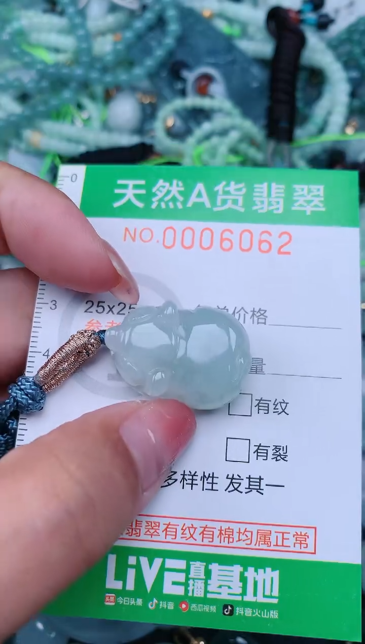 【闪购商品】翡翠未镶嵌颈饰.0006062