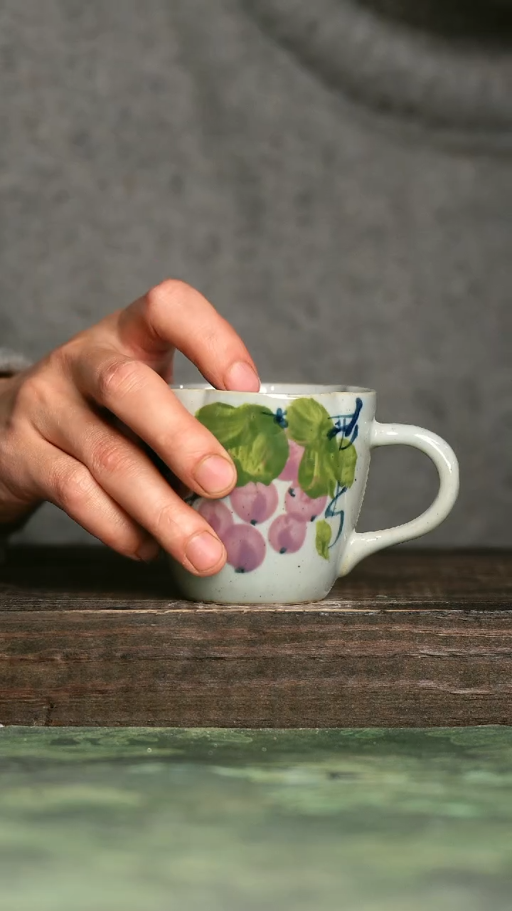 【闪购商品】青诗集手工手绘瓷器