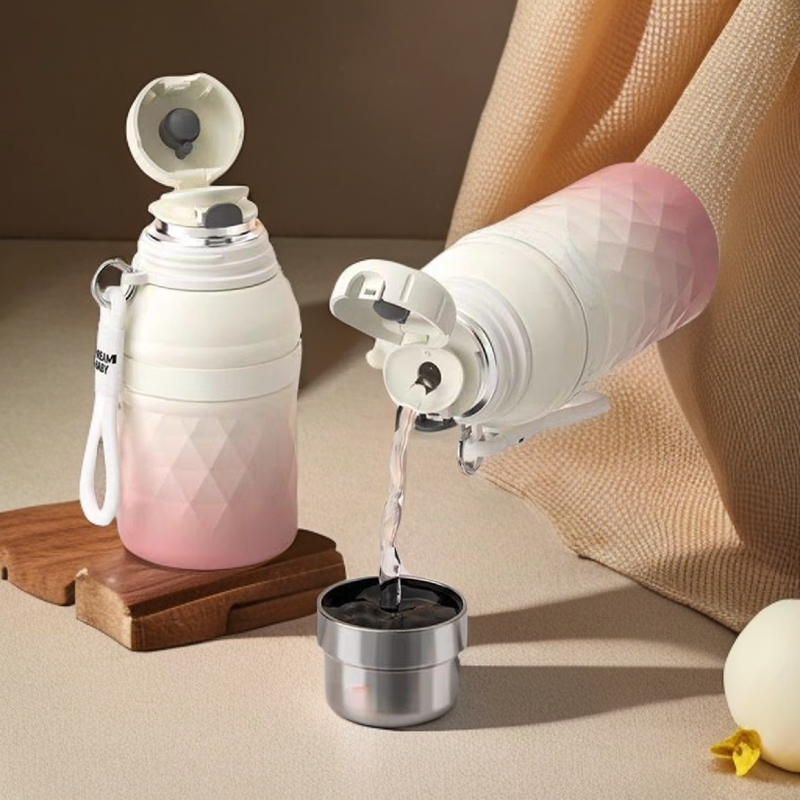 新款高颜值精致高级感渐变色水杯