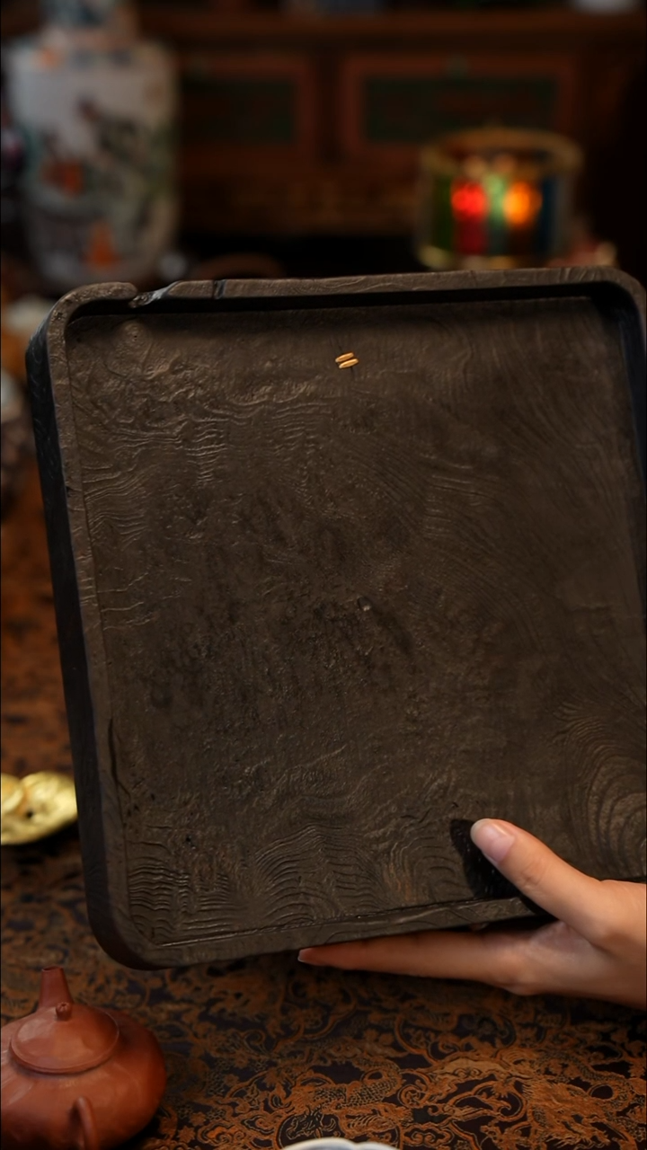 大漆茶盘随机  景德镇陶瓷福利款