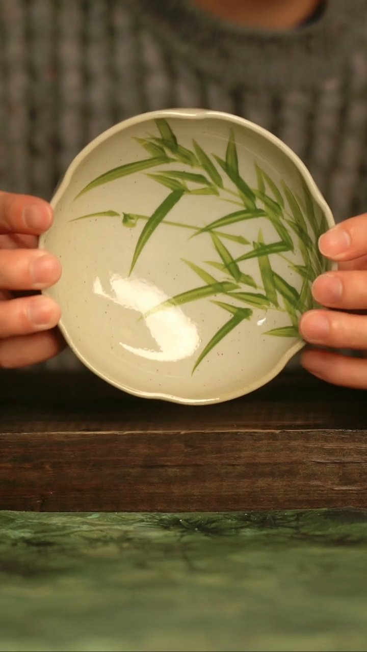 手工手绘瓷器青诗集手工手绘瓷器