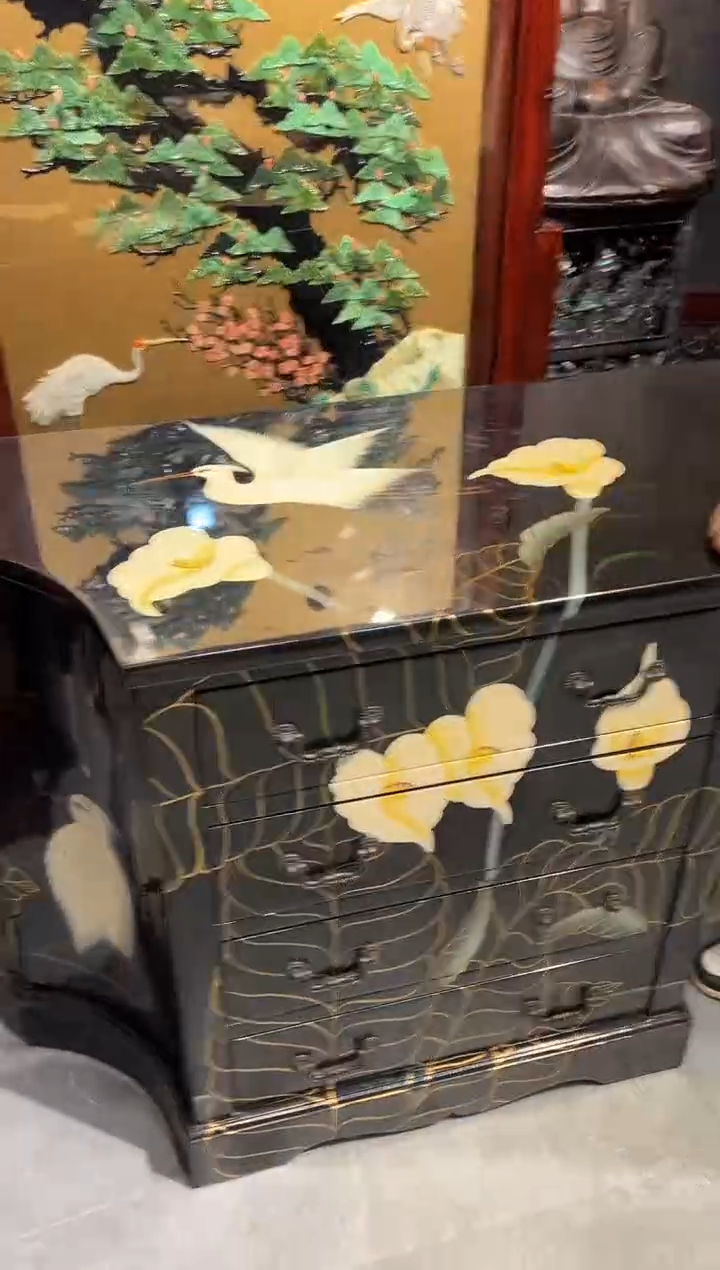 金莳绘 柜子 大漆漆器大漆漆器