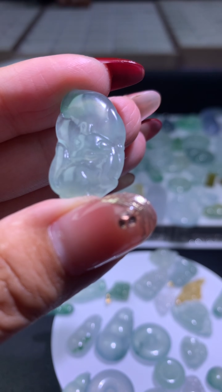 【闪购商品】定制翡翠未镶嵌毛货