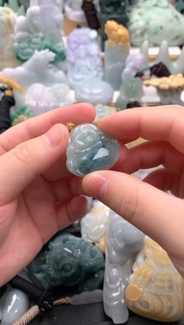 吊坠(不含链)未镶嵌翡翠1