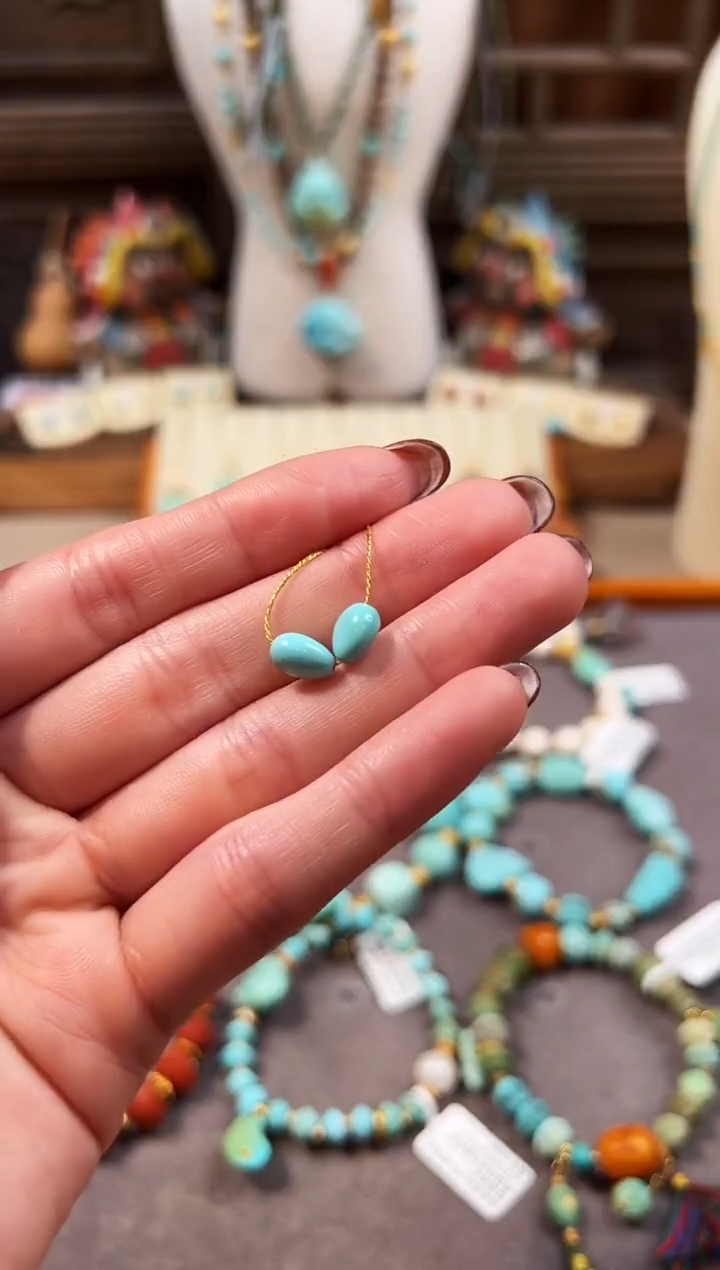 未镶嵌绿松石配饰绿松石配饰