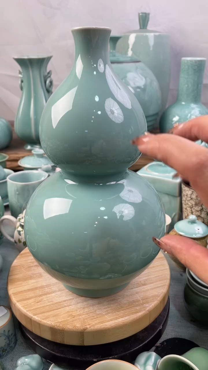 【闪购商品】特价福利 微瑕 慧仙青瓷