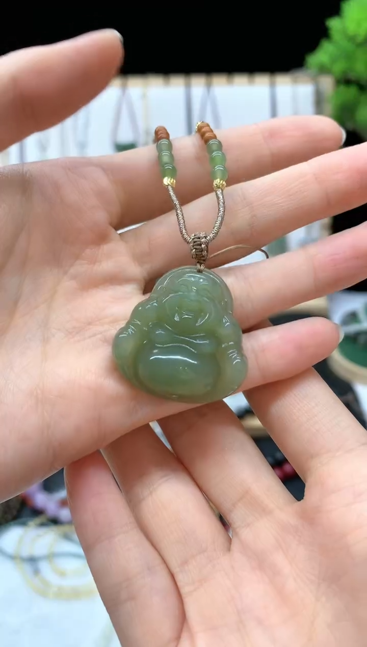 颈饰未镶嵌和田玉大*吊坠4