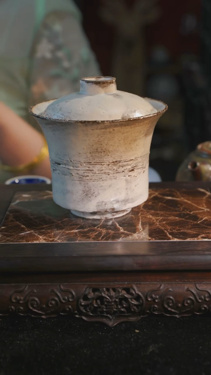 杯子等烟雨陶瓷手作主人杯046