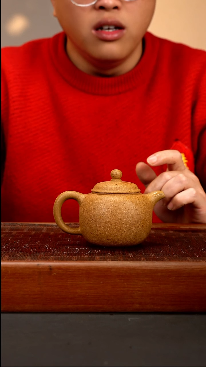 【闪购商品】紫砂茶壶lw  黄金段 匏尊