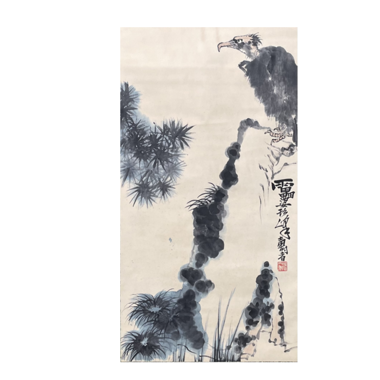 潘 花鸟 95cm*50cm P-Z-WYH-3147 轴-A