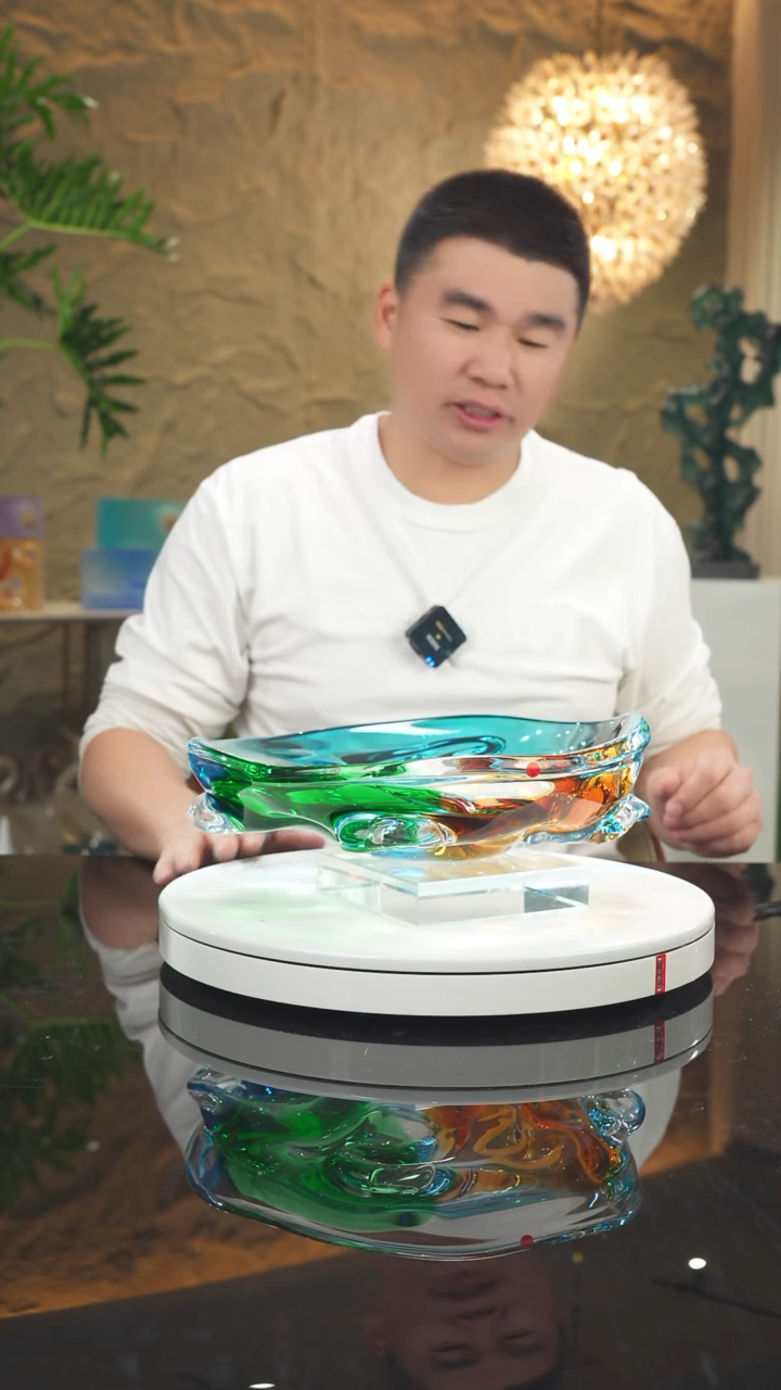 【闪购商品】瓷片福利三色果盘大号17号