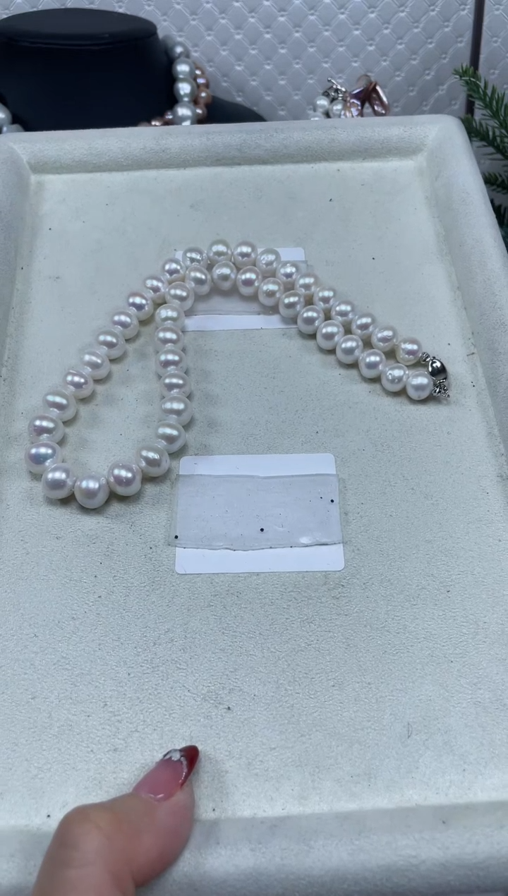 【闪购商品】淡水珍珠项链未镶嵌【纯恬珍珠】