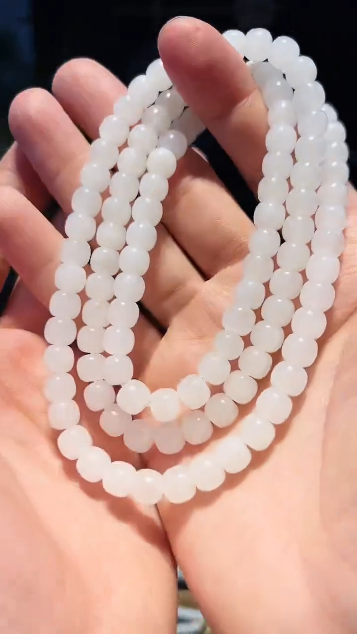 【闪购商品】和田玉手串未镶嵌8+老型108