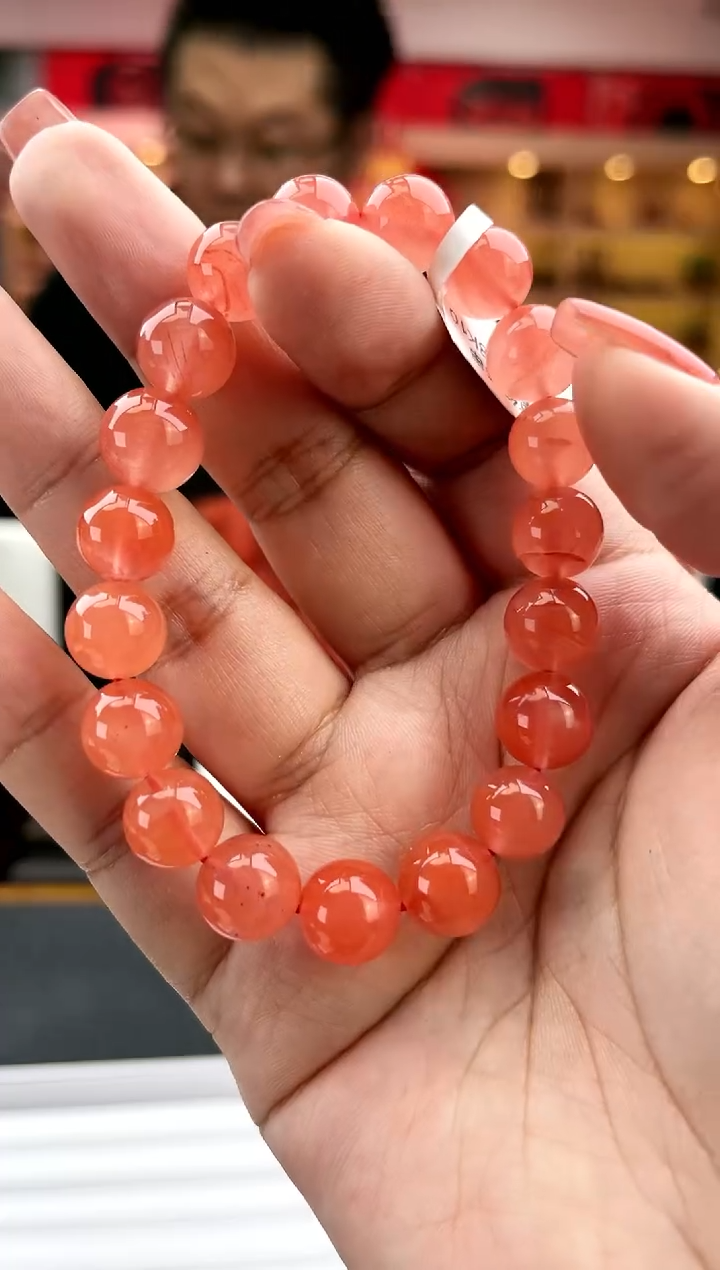 【闪购商品】南红玛瑙卡10南红单圈未镶嵌一件24