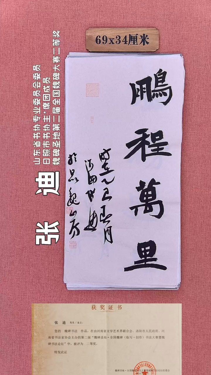 书法294       张老师书法作品