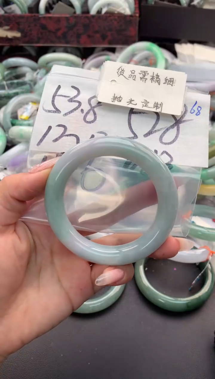 【闪购商品】定制翡翠未镶嵌毛货需精细抛光+多人