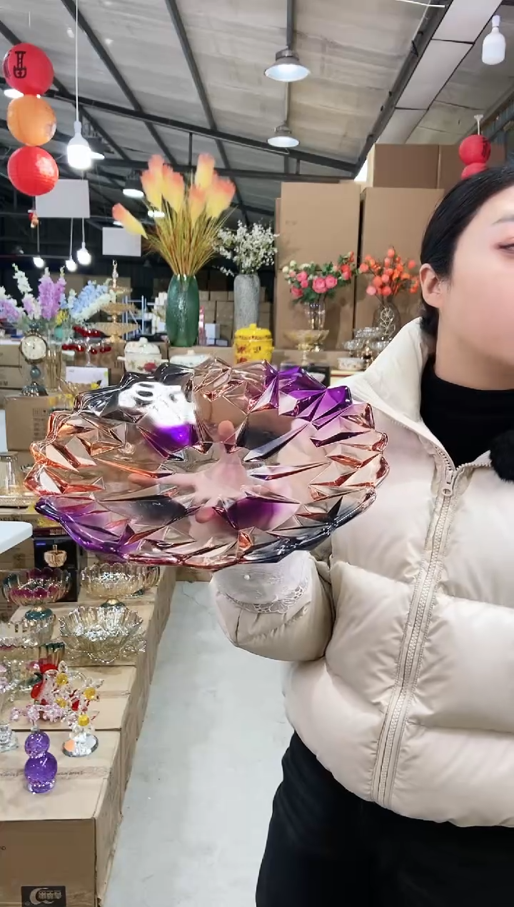 【闪购商品】搪瓷彩色冰钻平盘