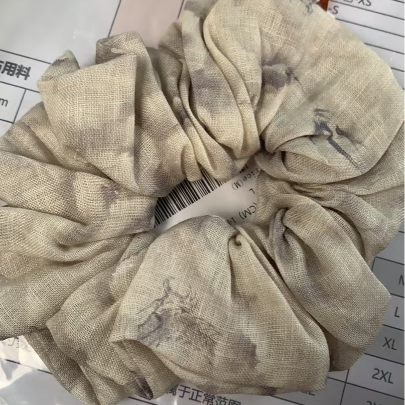  未云何龙 大肠发圈 布料 服装 面料DIY手工布艺