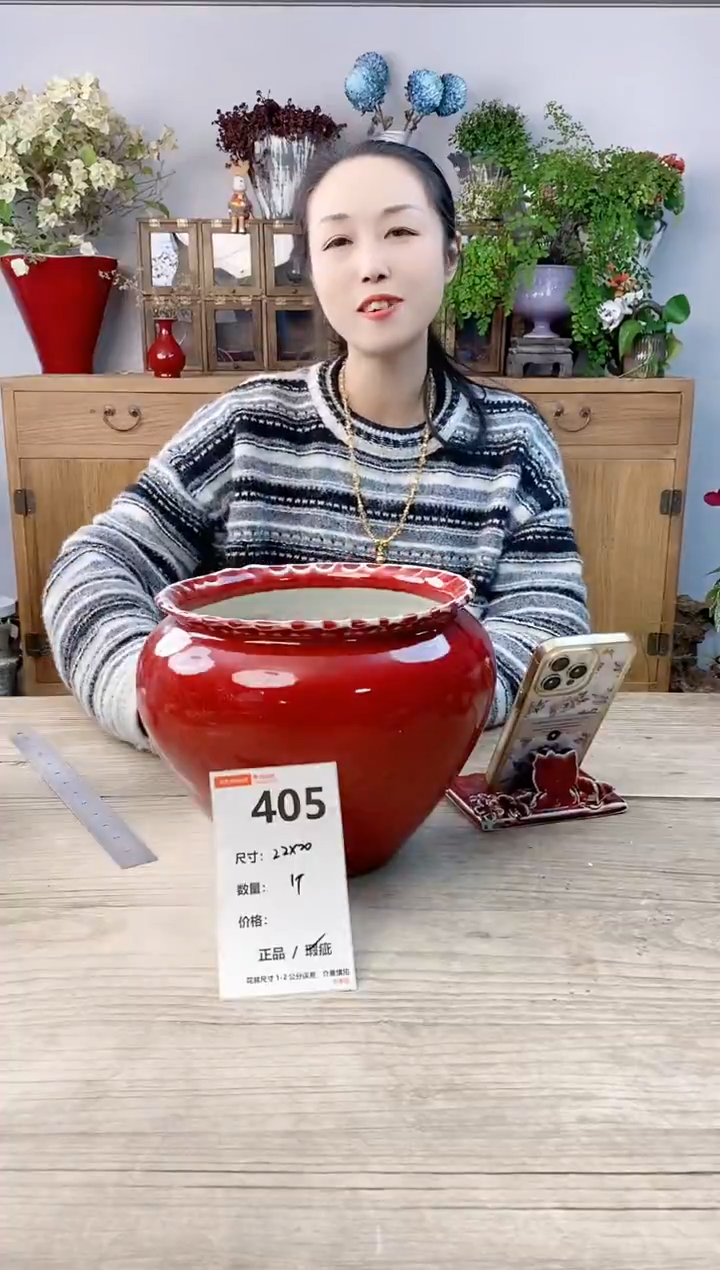 小玩子花盆直播号405